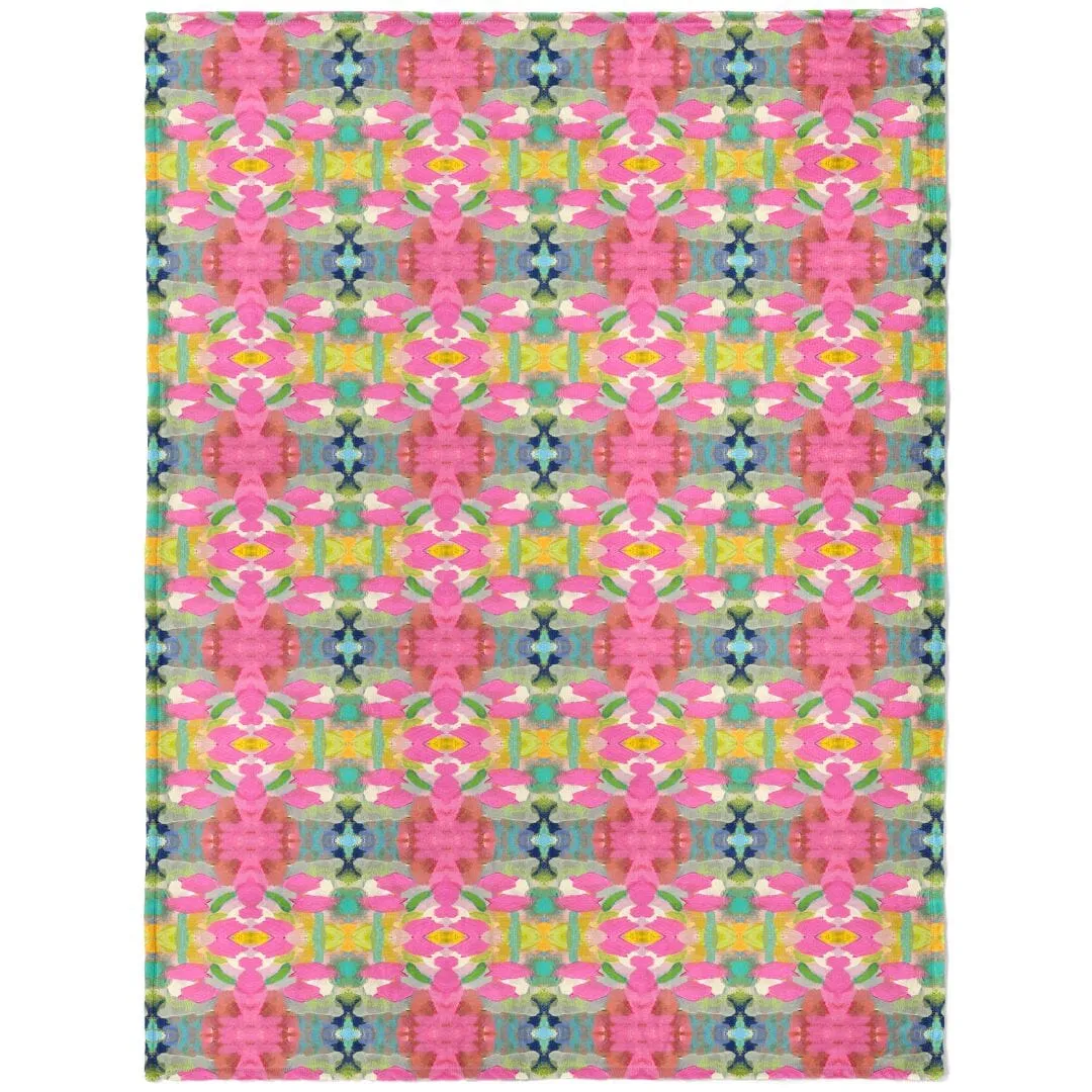 Pink Paradise Fleece Blanket