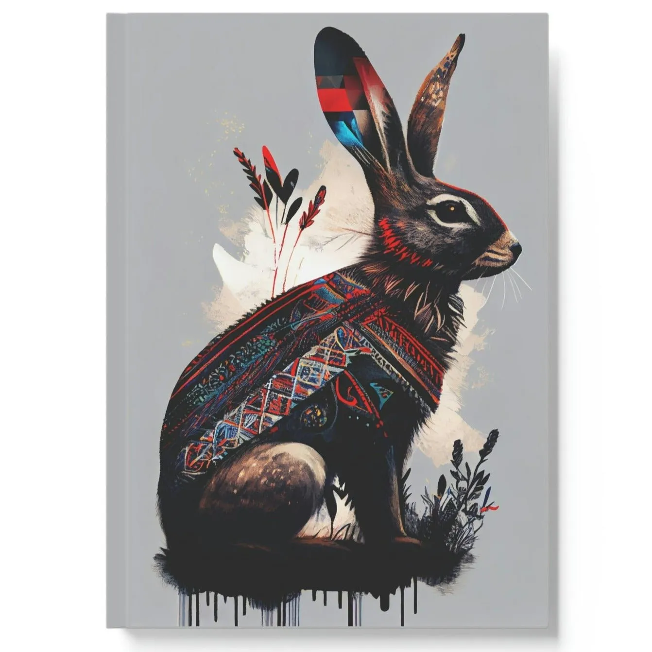 Plains Bunny Hard Backed Journal