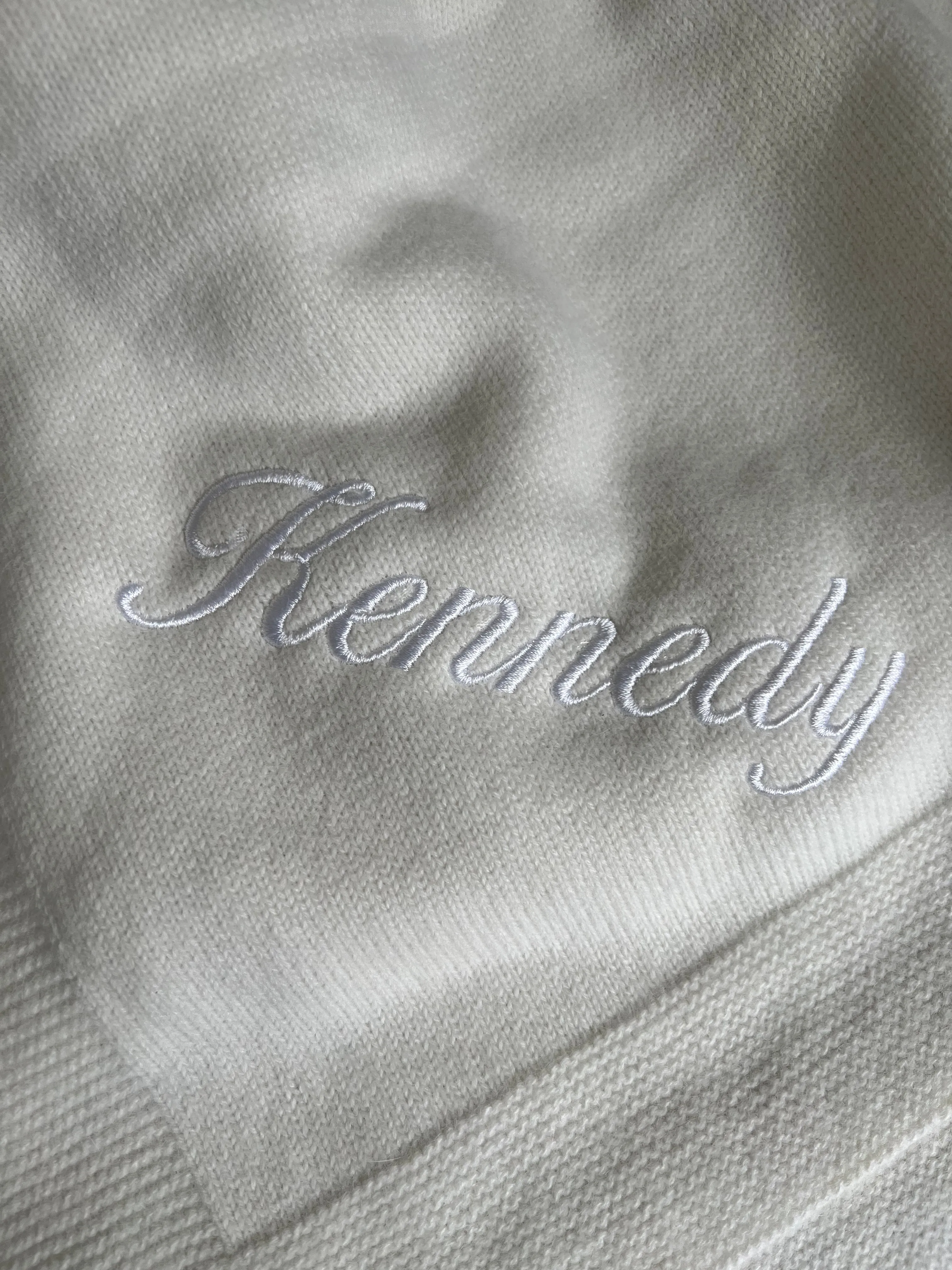 Pre - Order - 100% Cashmere Baby Blanket | Cream