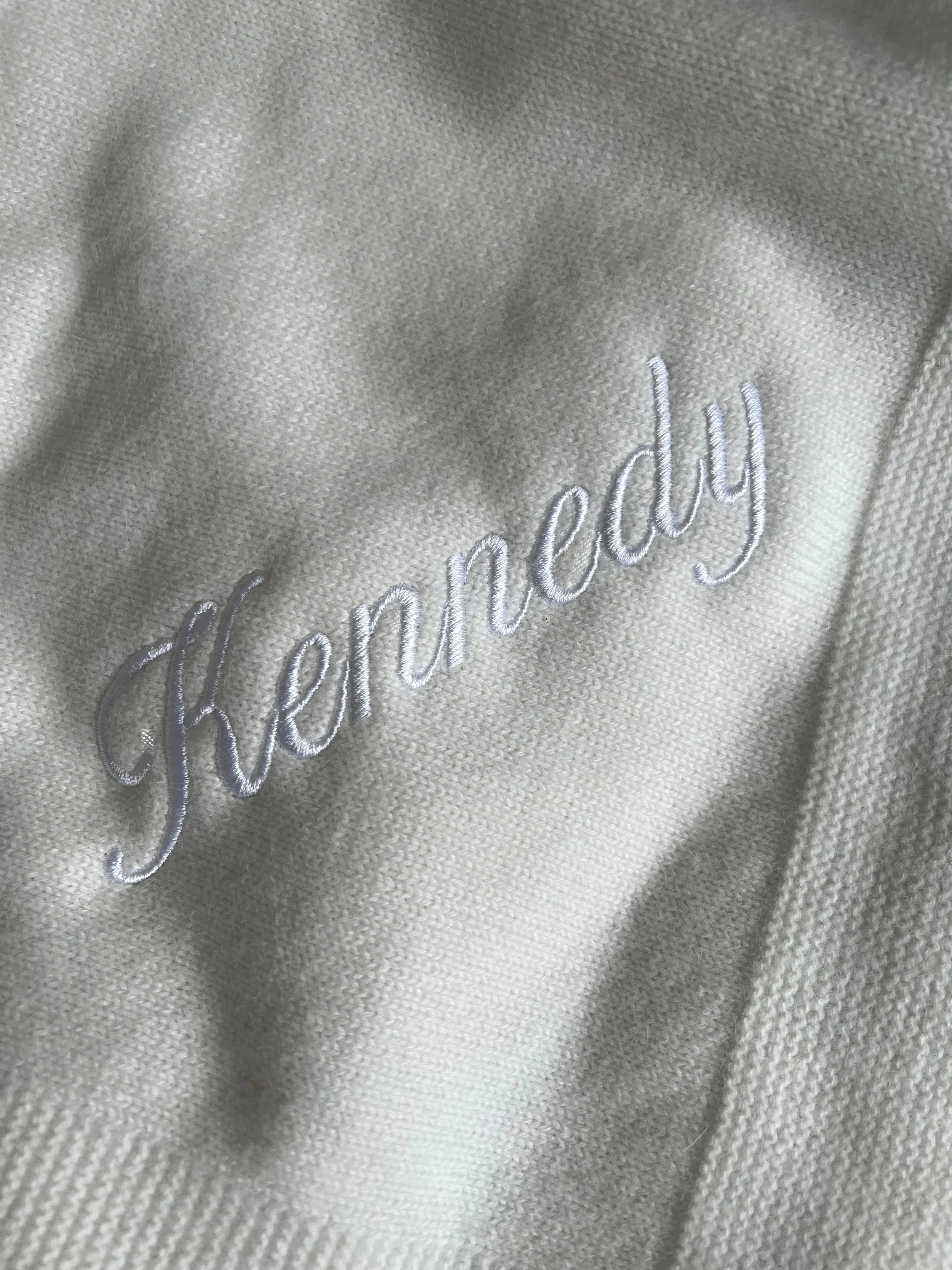 Pre - Order - 100% Cashmere Baby Blanket | Cream