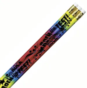 Rock the Test Pencil (144 per unit), #D2319 (C-47)