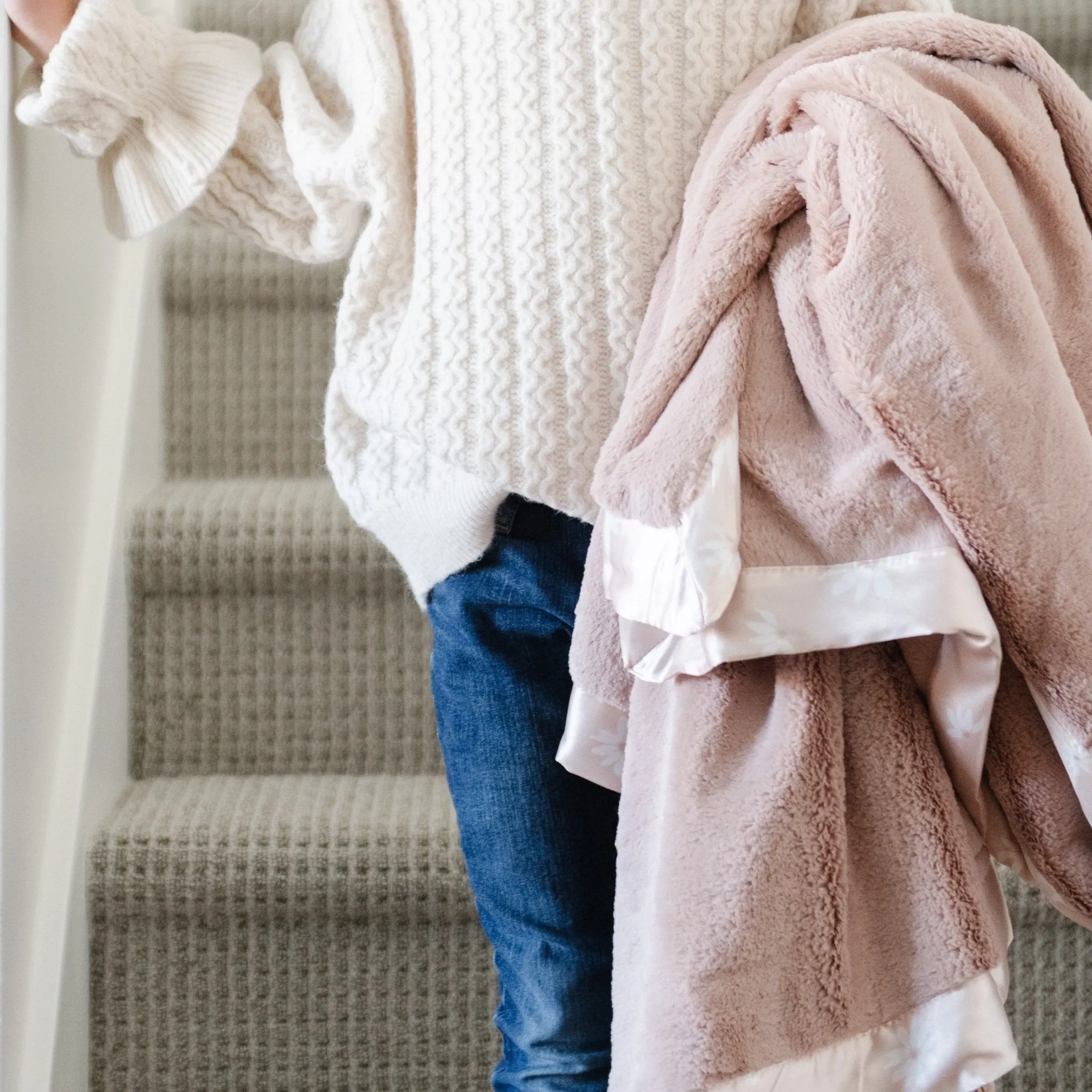 SATIN BORDER TODDLER BLANKETS