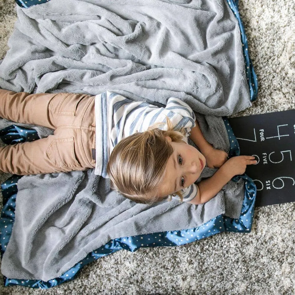 SATIN BORDER TODDLER BLANKETS