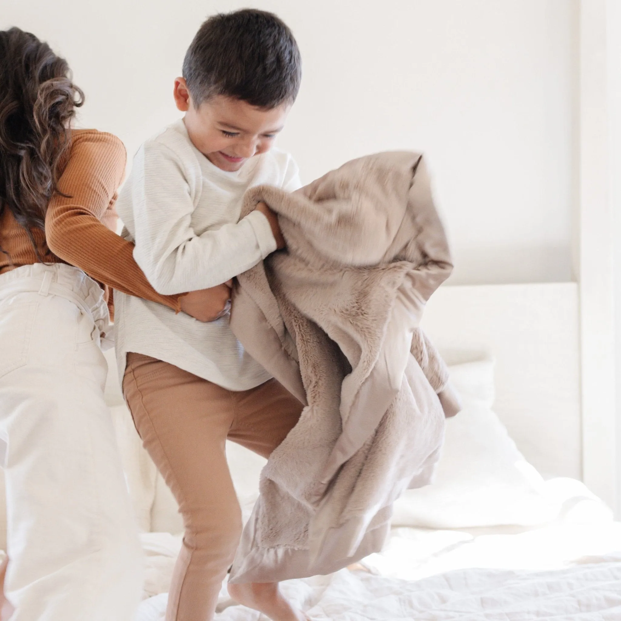 SATIN BORDER TODDLER BLANKETS