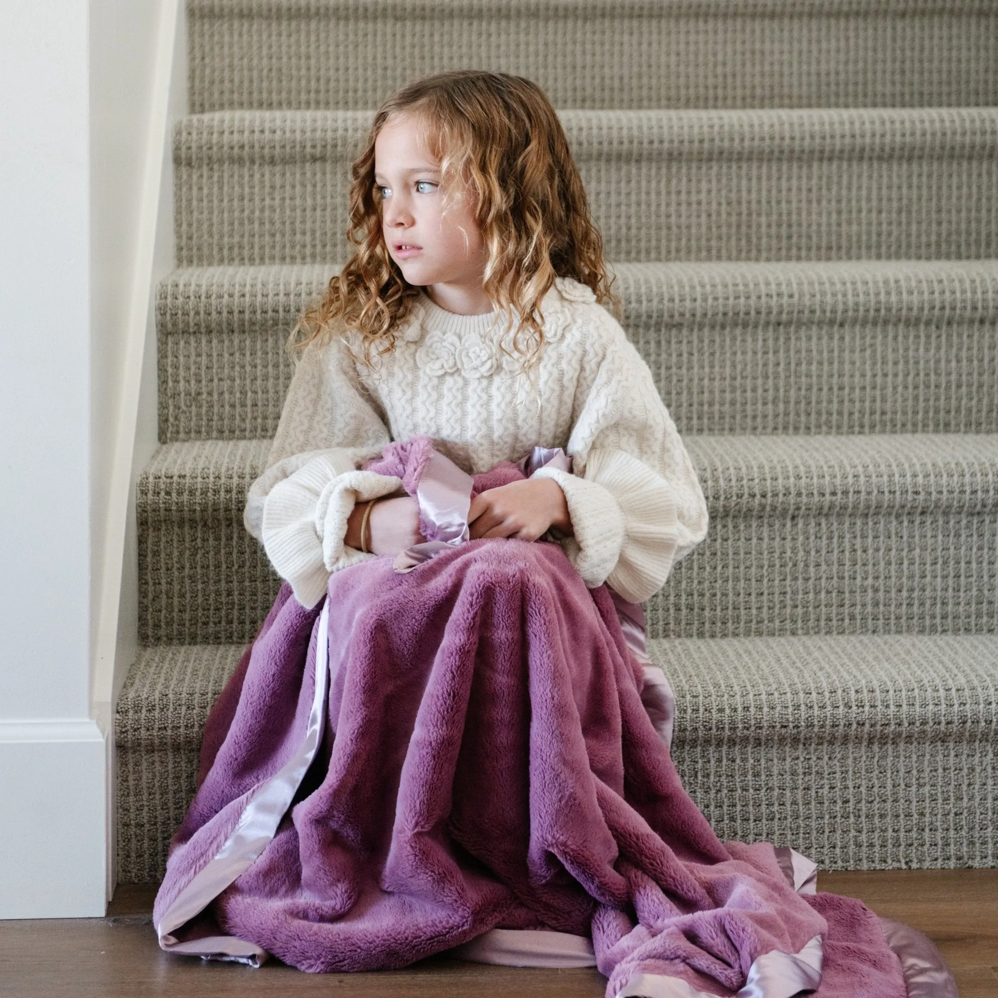 SATIN BORDER TODDLER BLANKETS