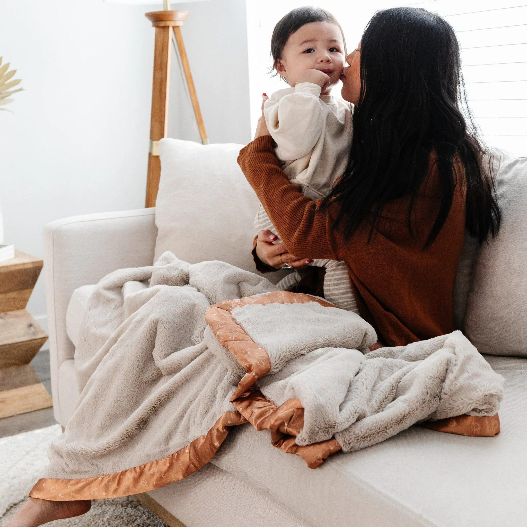 SATIN BORDER TODDLER BLANKETS