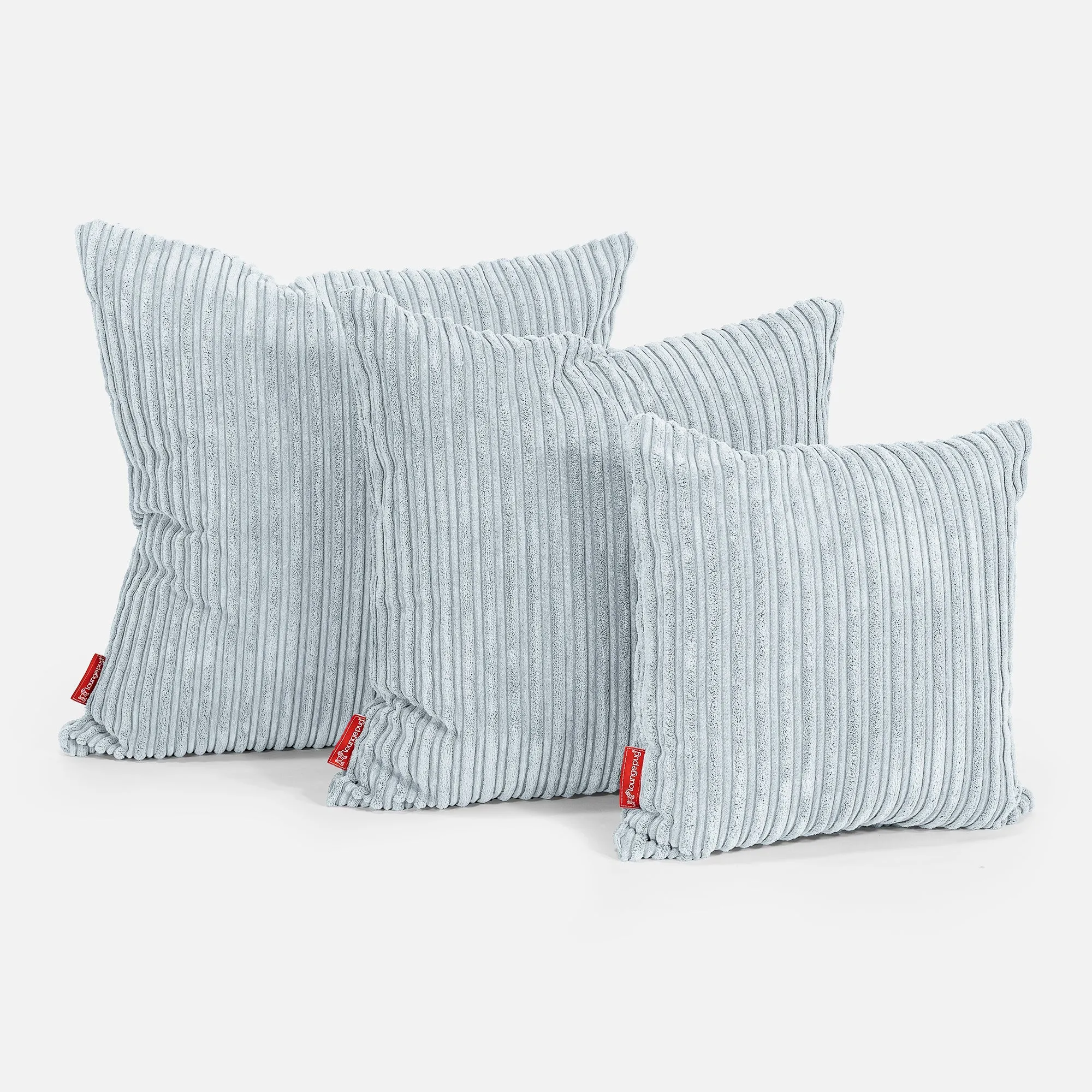 Scatter Cushion Cover 47 x 47cm - Cord Baby Blue