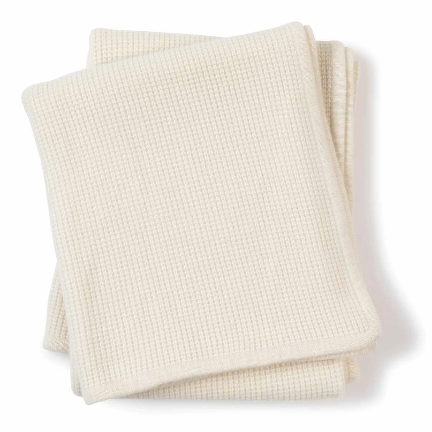 Siena Waffle Knit Cashmere Throw