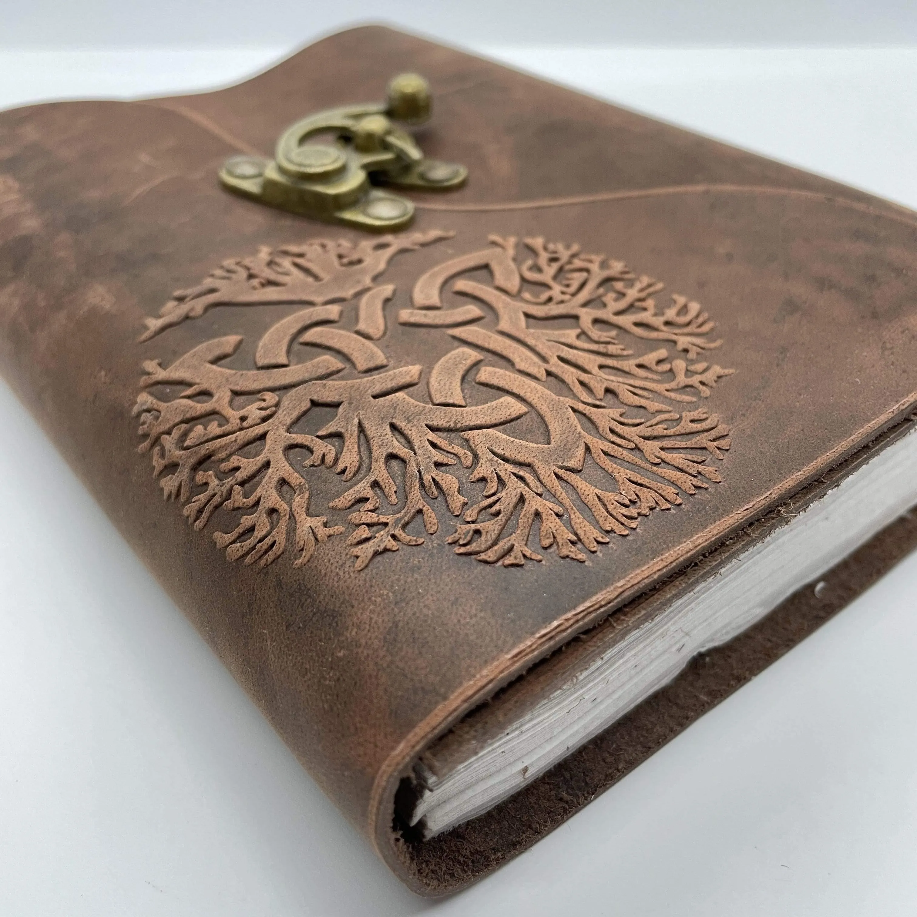 Soft Leather Tree of Life Journal