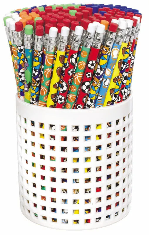 Sports Pencil Assortment (144/tub), #5659, E-64