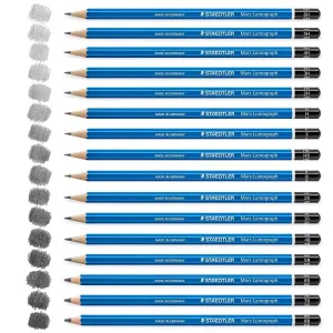 Staedtler Mars Lumograph Drawing Pencils