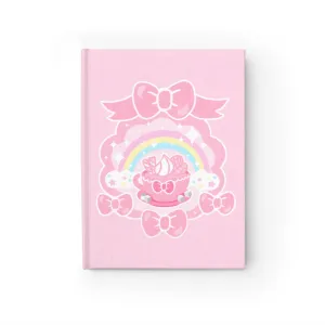 Teatime Fantasy Hardcover Journal Blank Pages