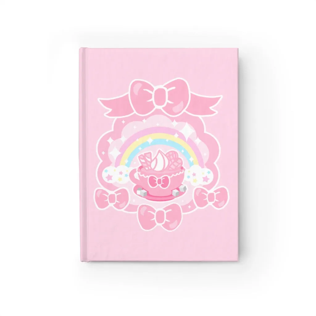 Teatime Fantasy Hardcover Journal Blank Pages