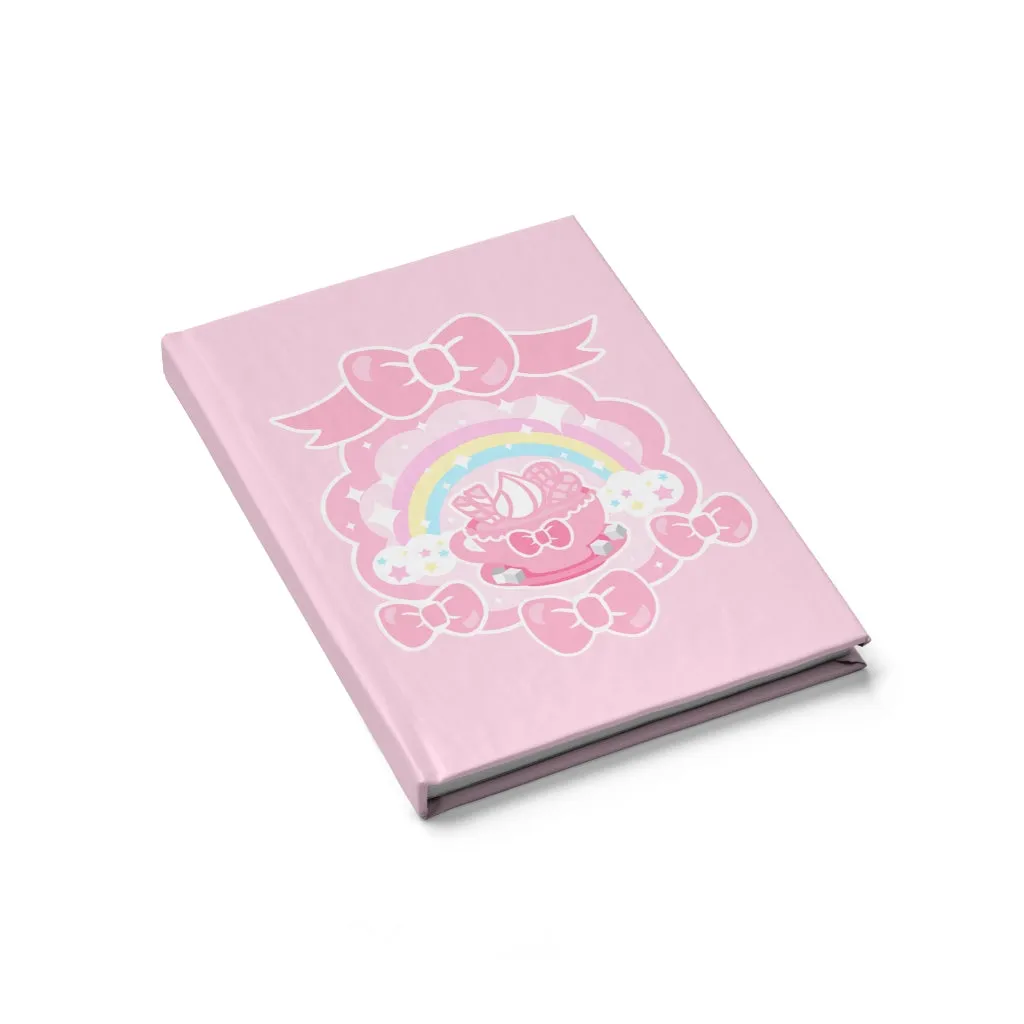 Teatime Fantasy Hardcover Journal Blank Pages