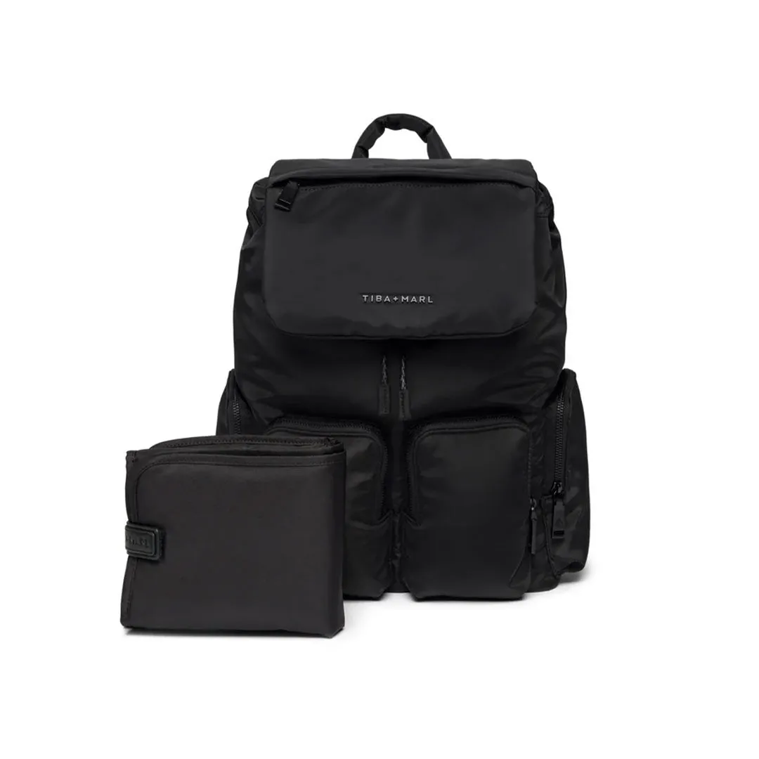 Tiba   Marl Alto Changing Backpack - Black