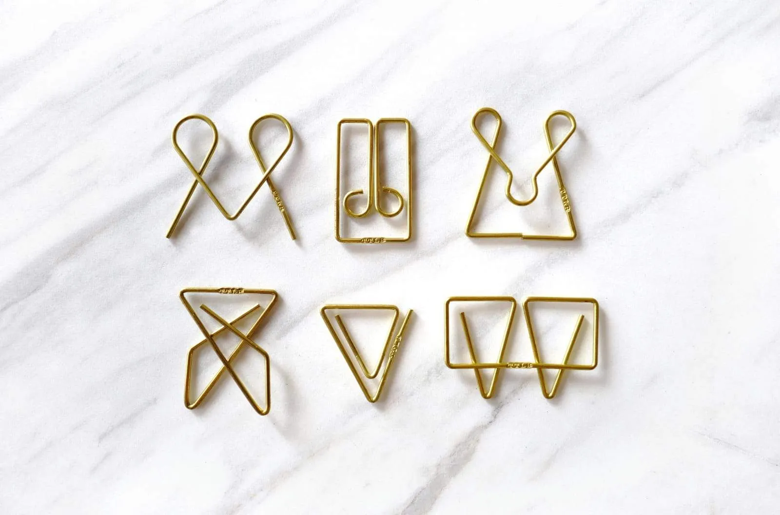 Tools to Liveby Brass Paper Clips (Mogul)