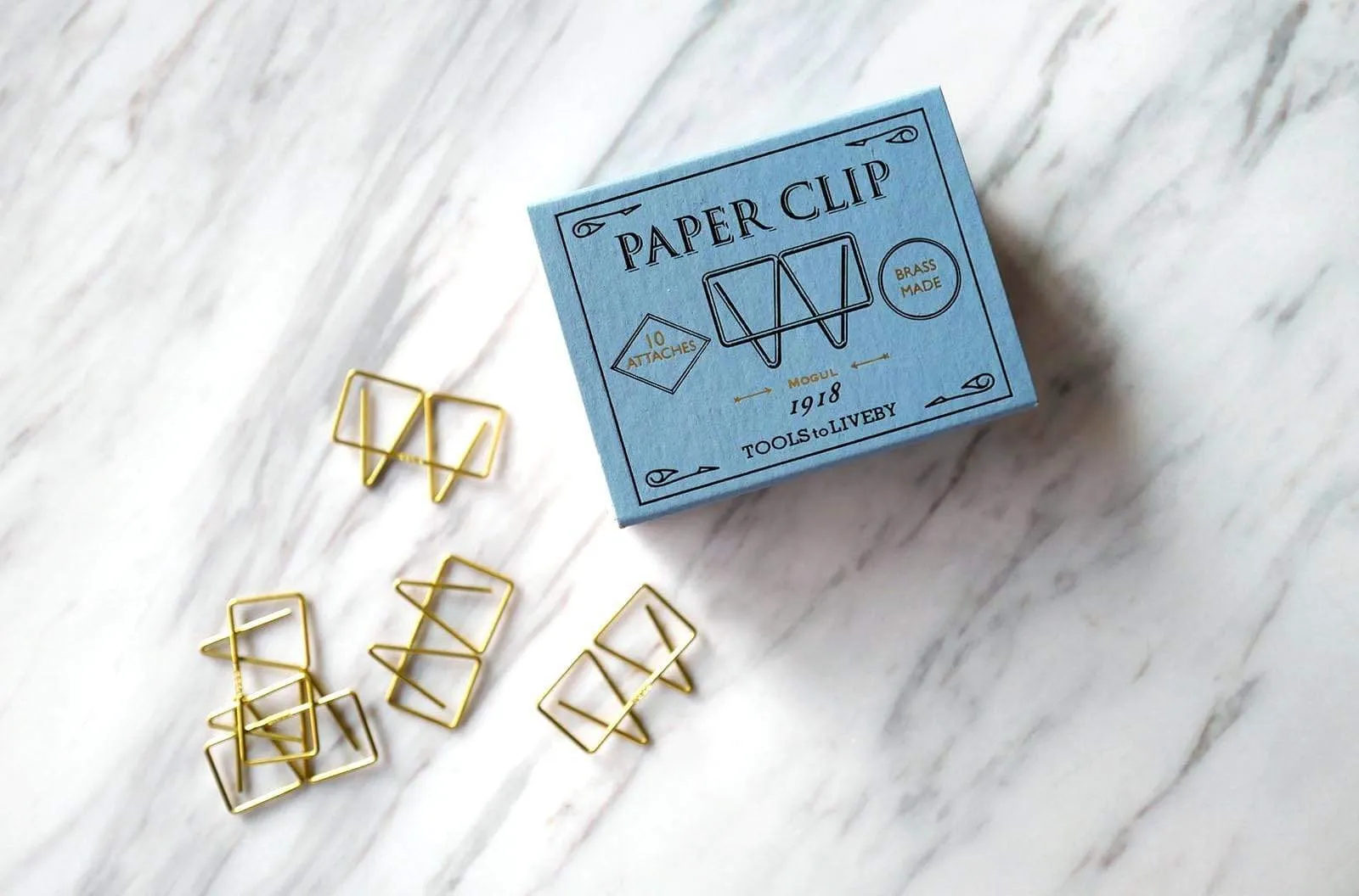 Tools to Liveby Brass Paper Clips (Mogul)