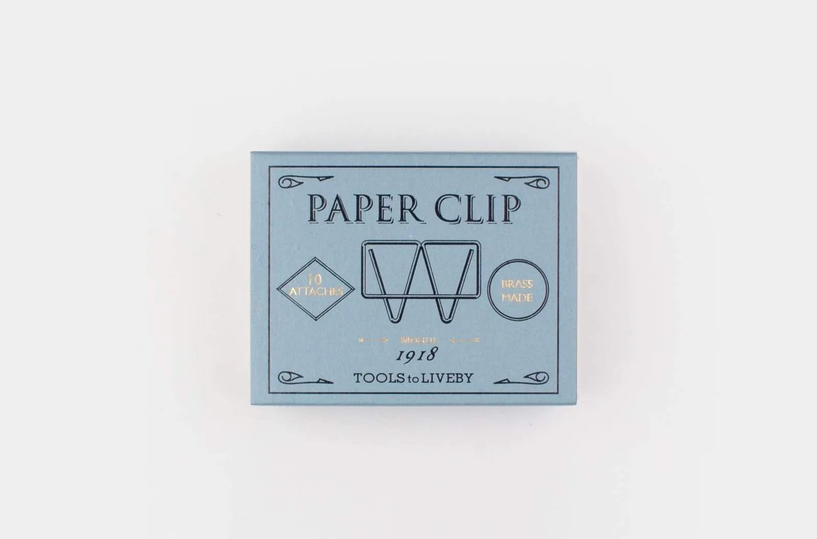 Tools to Liveby Brass Paper Clips (Mogul)