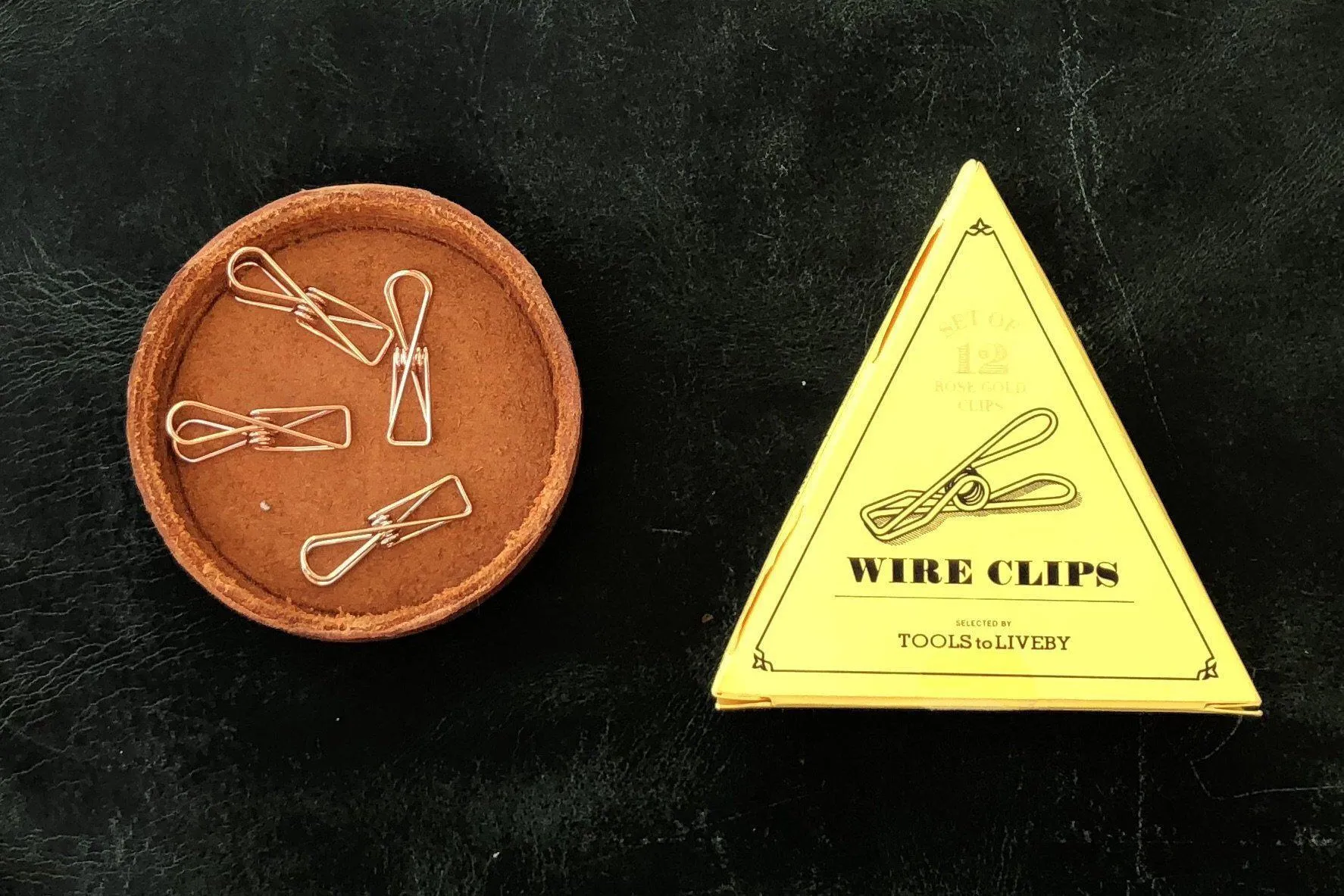 Tools to Liveby Wire C.lips (Rose Gold Paper Clips)