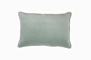 VELVET PILLOW SOFT LIME