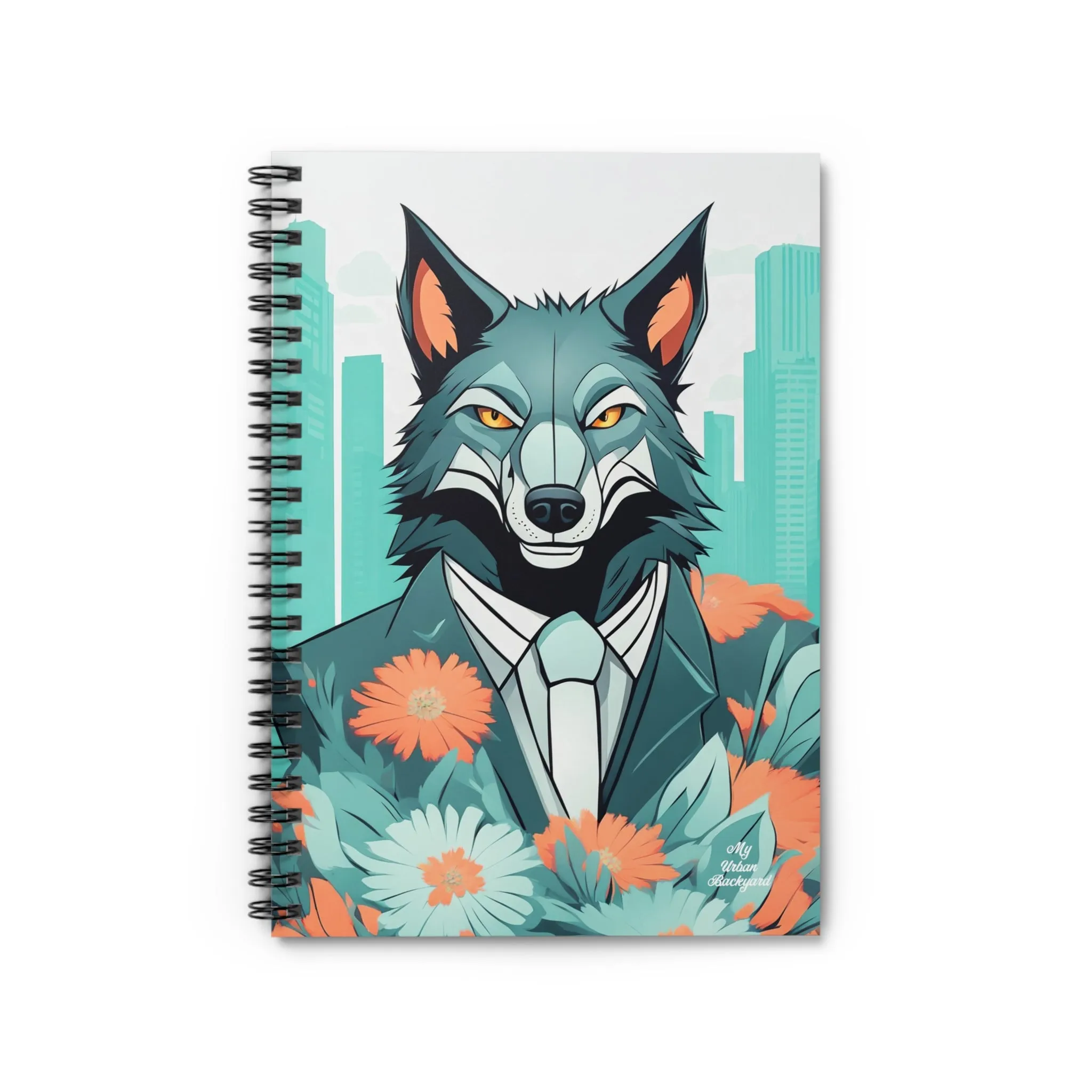 Vincent Bluewolf, Spiral Notebook Journal - Write in Style