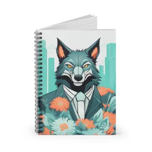 Vincent Bluewolf, Spiral Notebook Journal - Write in Style