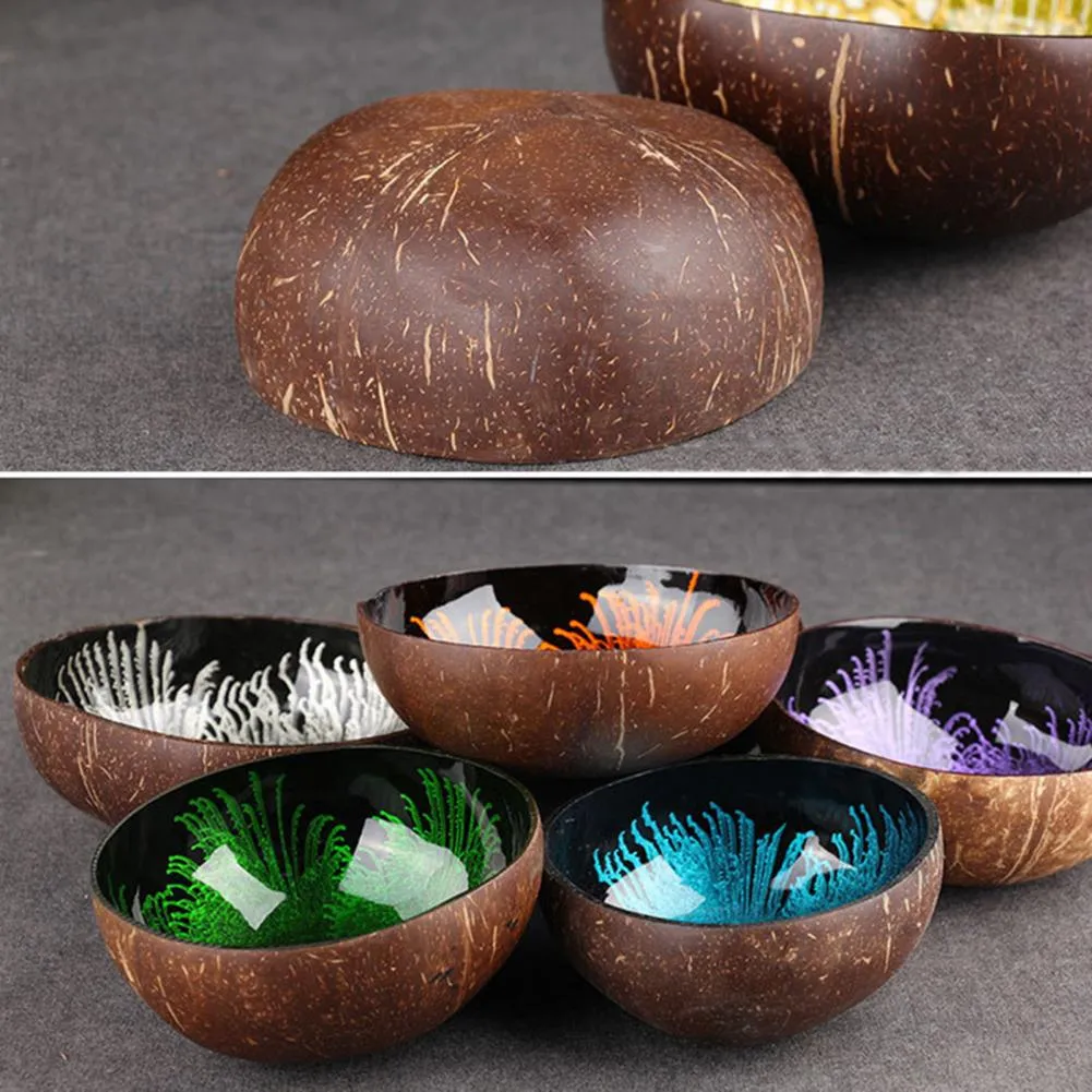 Vintage Coconut Shell Bowl