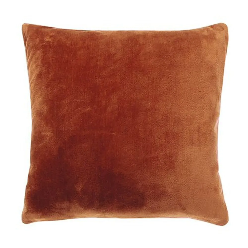 Walton & Co 43cm Spice Luxe Faux Fur Cushion