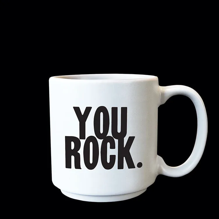 you rock mini mug